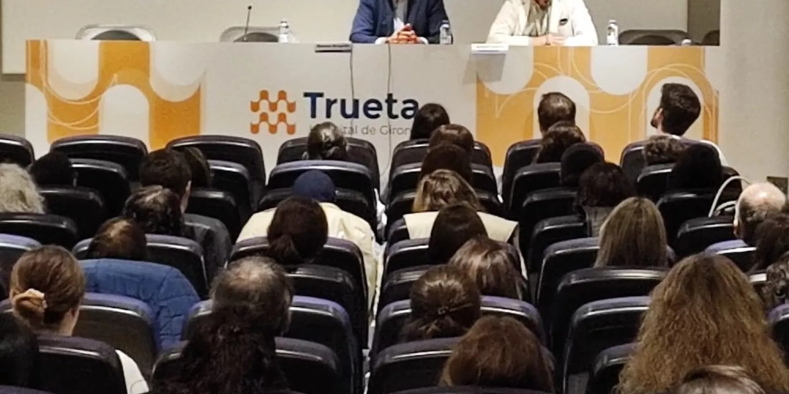 Imatge de la segona edició del Curs d’Actualització celebrat a la sala d’actes de l’Hospital Universitari de Girona Dr. Josep Trueta.