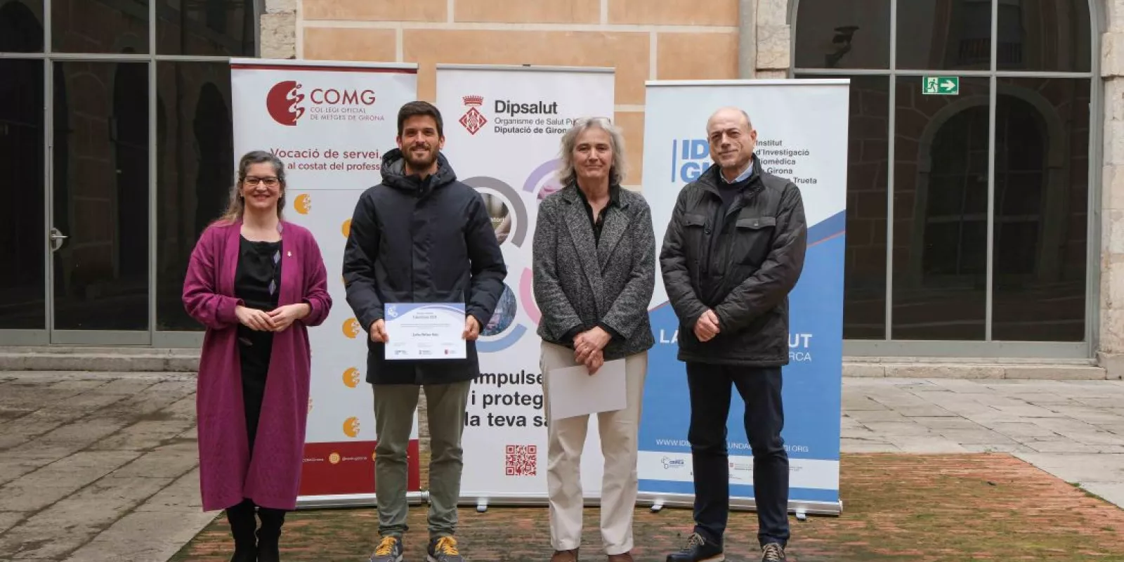 El cardiòleg de l'Hospital Trueta Carlos Moliner, distingit en la 1a Jornada Talent Gironí en Recerca i Salut
