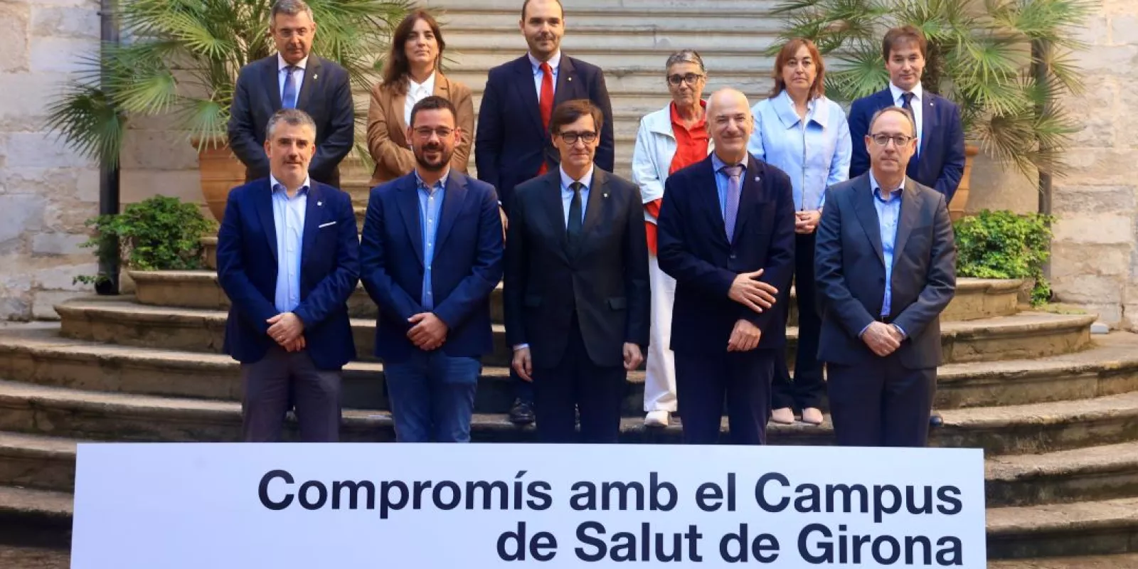 La Generalitat, els ajuntaments de Girona i Salt i la Universitat de Girona firmen un protocol que actualitza el seguiment del projecte amb una comissió mixta.