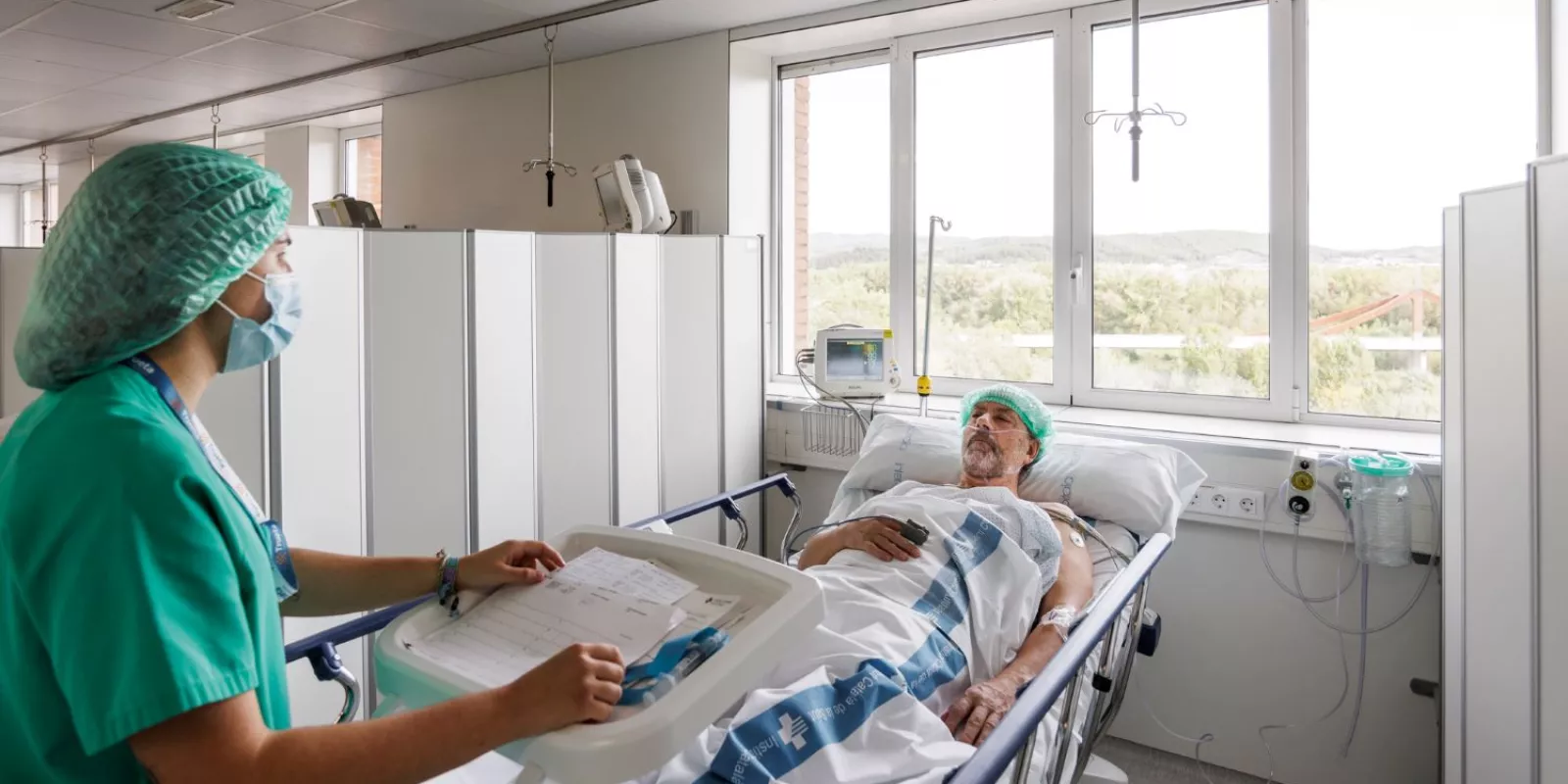 Atenció a un pacient hospitalitzat al Servei de Cardiologia del Trueta