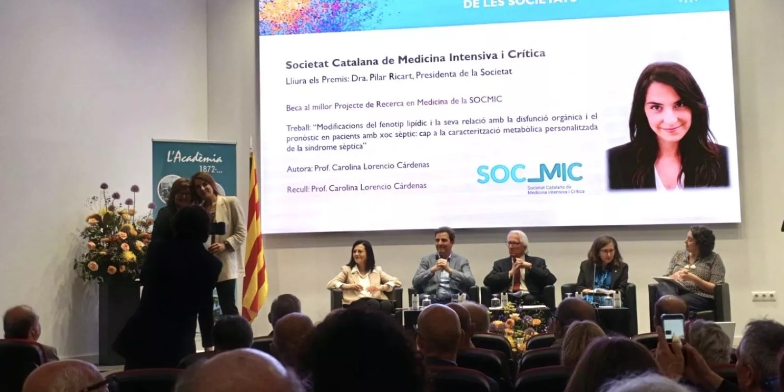 La doctora Carlo Lorencio rep dues beques de recerca d’àmbit estatal i català.