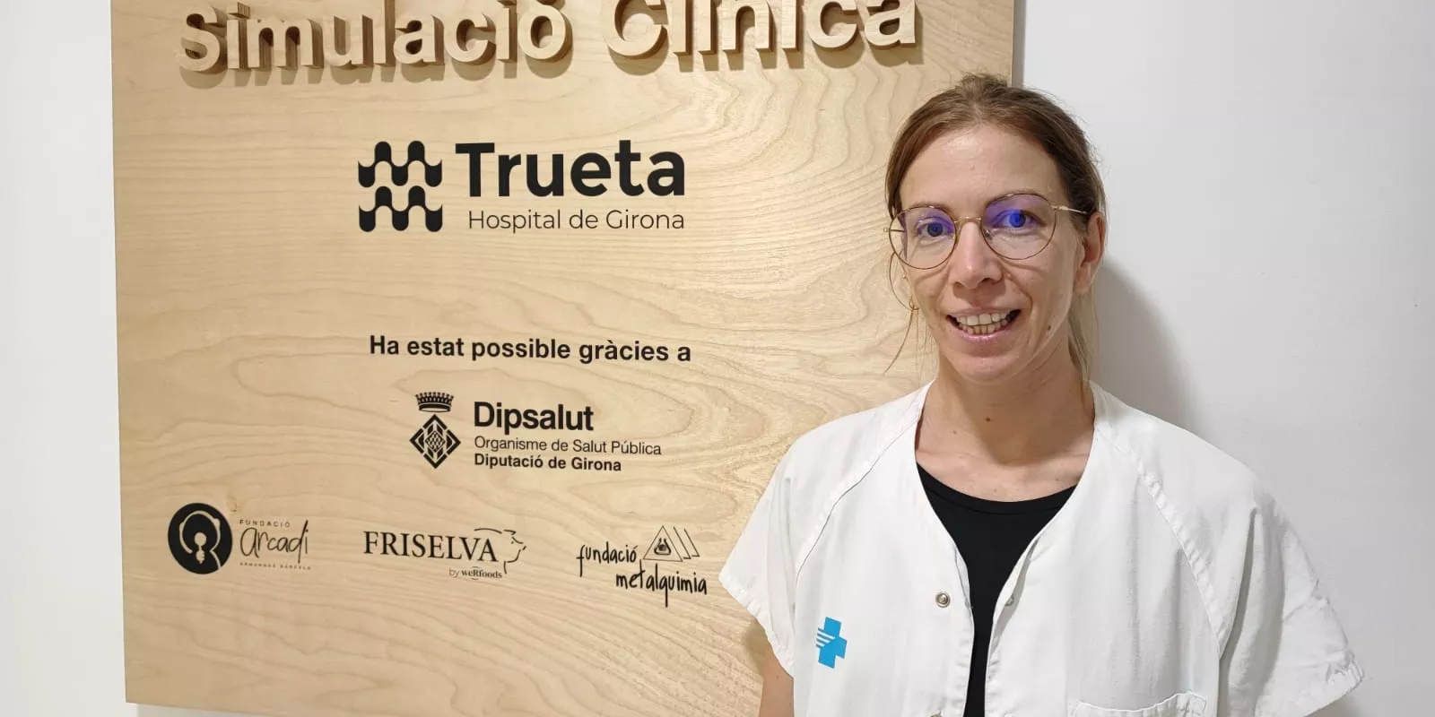 Anna Güell, coordinadora del centre de simulació del Trueta