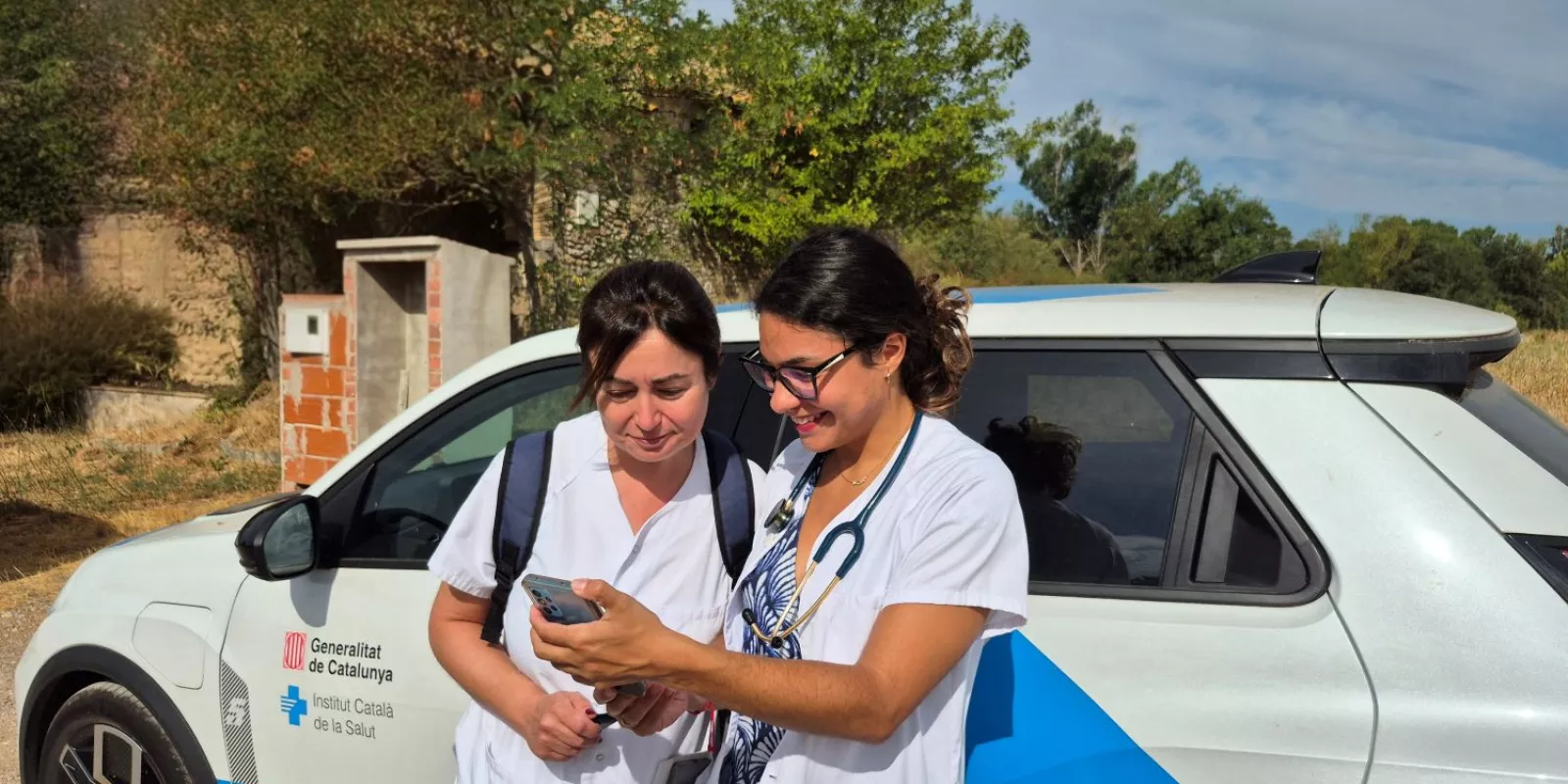 Professioals de l'EAP Bàscara  utilitizen la geolocalització de domicilis per facilitar l'atenció domiciliària en entorns rurals