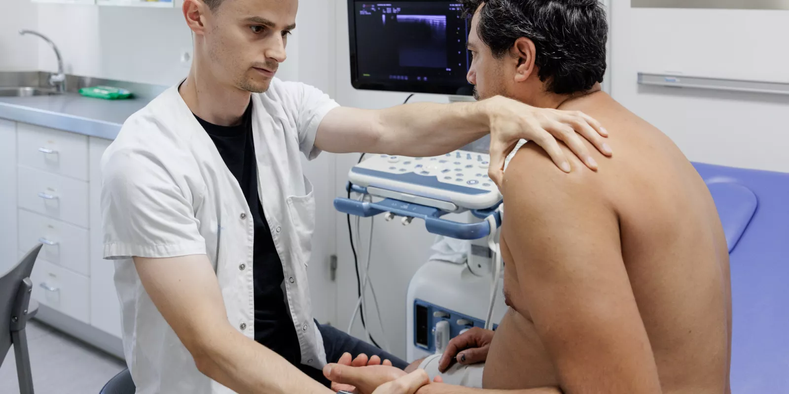 Professional de reumatologia i pacient