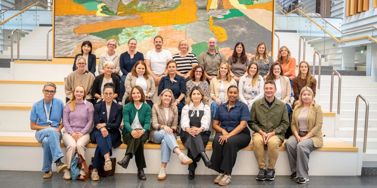Foto de grup estada Karolinska University Hospital 