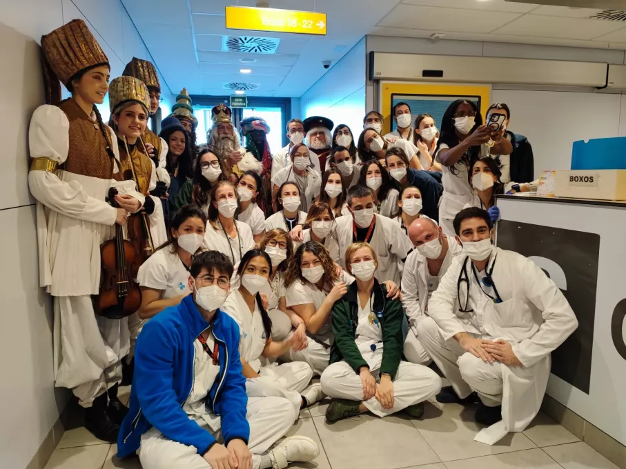 Visita dels Tres Reis d'Orient al Trueta en el marc de Nadal 2026