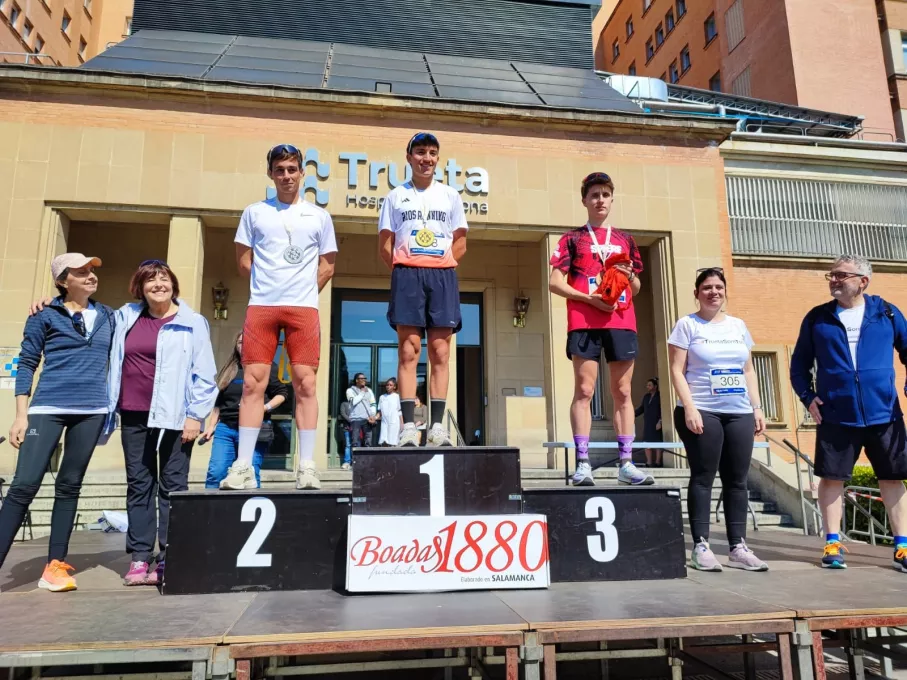 Podi masculi de la cursa i marxa solidària dels 70 anys del Trueta