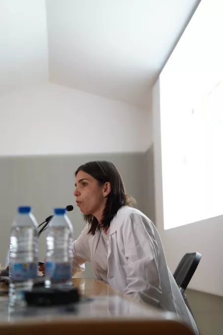 intervenció durant la jornada d'insuficiència cardíaca del Trueta