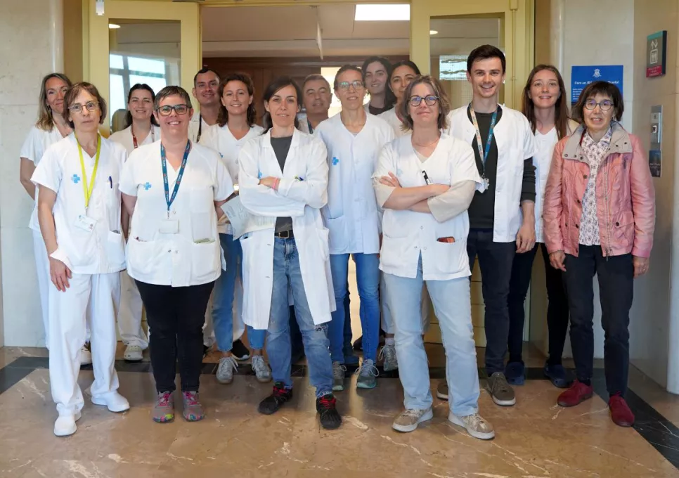 Professionals de diferents àmbits que formen la Unitat Funcional de malalties autoimmunitàries del Trueta