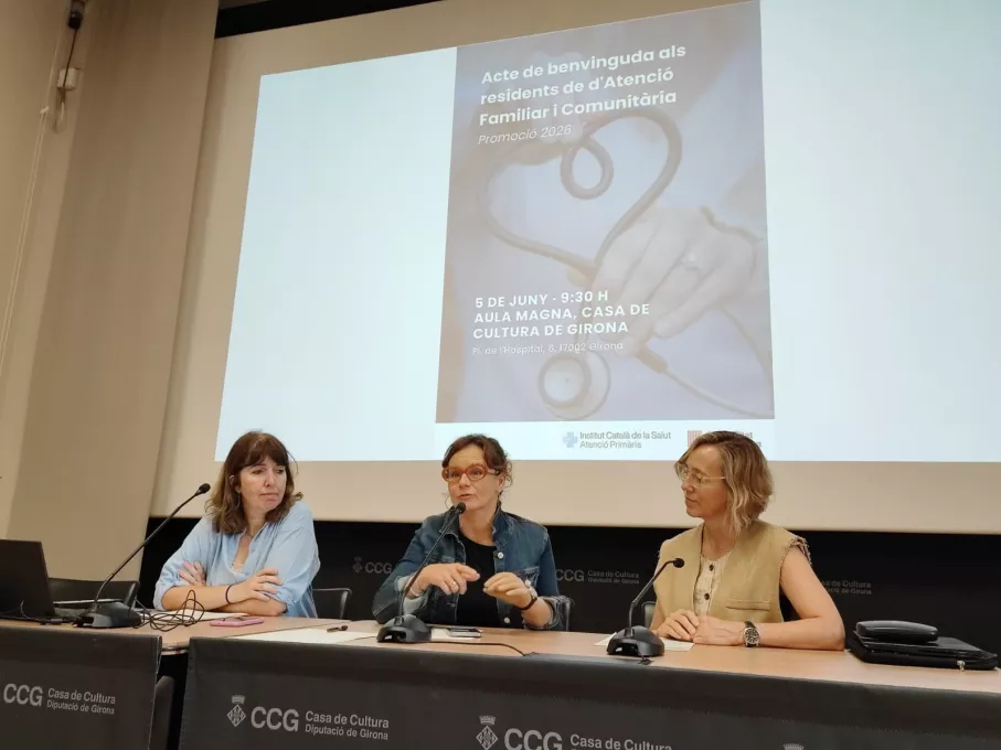 Acte d'acollida dels nous residents d'atenció primària i comunitària de l'ICS Girona que s'incorporen aquest 2026