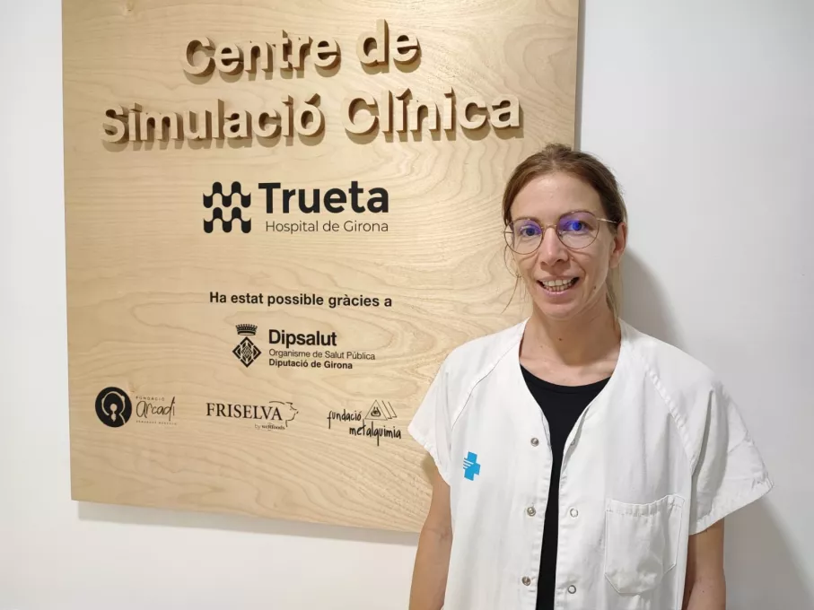 Anna Güell, coordinadora del centre de simulació del Trueta