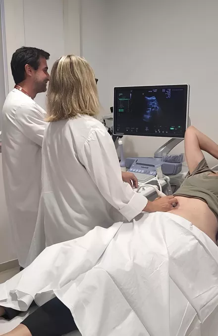 Consulta de la Unitat Funcional de Ginecologia Oncològica de Girona