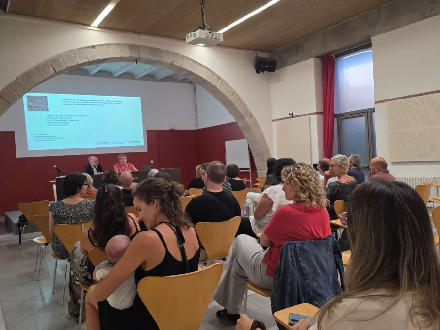 Xerrada sobre les malalties minoritàries dins cicle conferència 70 anys Trueta