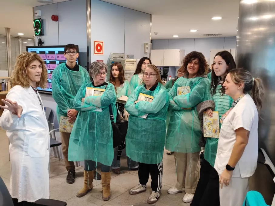 Visita a la UCI en el marc de la Jornada de Portes Obertes organitzada per l'Hospital Josep Trueta