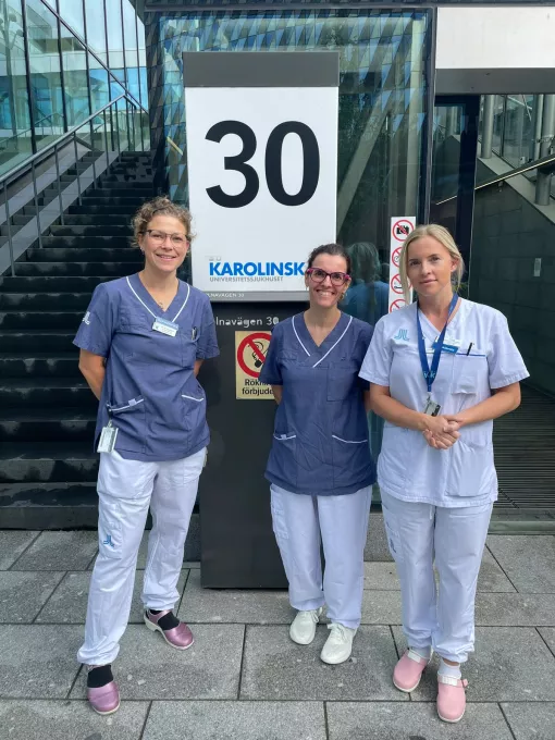 Estada a Karolinska University Hospital 
