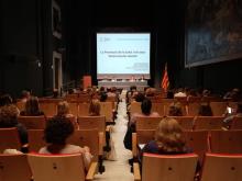 un moment de la  I Jornada d’Empresa Promotora de Salut de la demarcació de Girona 