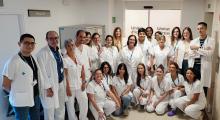 Professionals de la Unitat d'Ictus del servei de Neurologia de l'Hospital Trueta