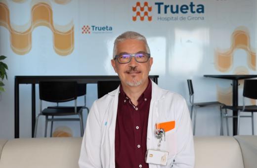 Xavier Baldó, cap de Servei de cirurgia toràcica de l'Hospital Trueta.