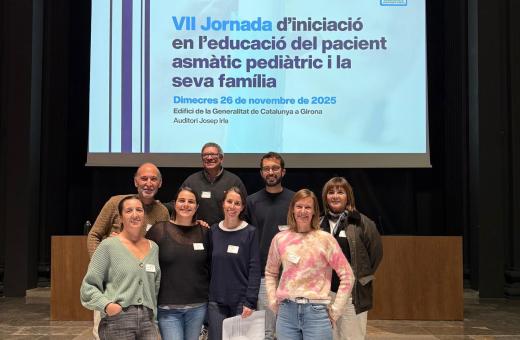 Representants de diferents institucions sanitàries han participat en la Jornada d'educació del pacient asmàtic pediàtric.