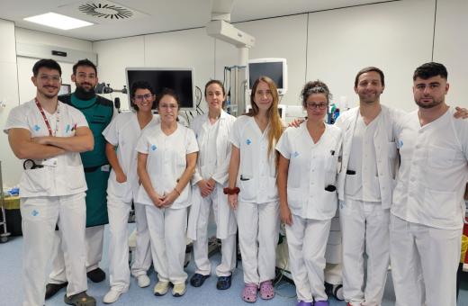 Professionals que formen la Unitat de broncoscòpies de l'Hospital Trueta.