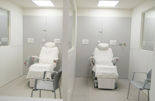 Les s butaques del nou Hospital de Dia Oncohematològic de l'ICO