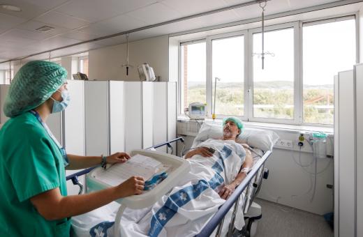 Atenció a un pacient hospitalitzat al Servei de Cardiologia del Trueta