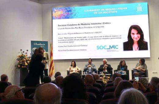 La doctora Carlo Lorencio rep dues beques de recerca d’àmbit estatal i català.