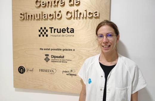 Anna Güell, coordinadora del centre de simulació del Trueta