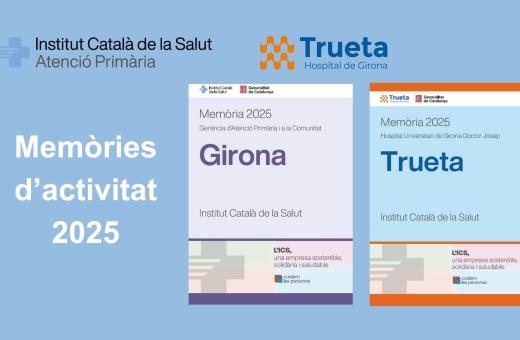 composició portades memòries d'activitat ICS Girona 2025