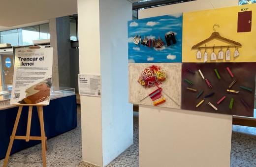 Exposició 'Dialegs amb Art' dins del programa d'activitats del Dia Mundial de la Salut Metal.