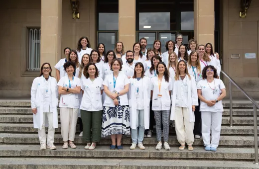 Fotografia de l'equip d'endocrinologia