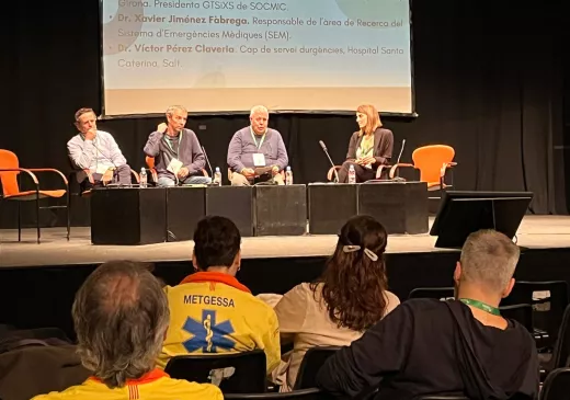 Imatge de la primera taula del Congrés de Codi Sèpsia