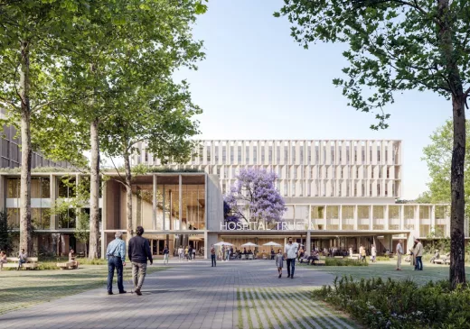 Imatge virtual del futur campus de salut de Girona 