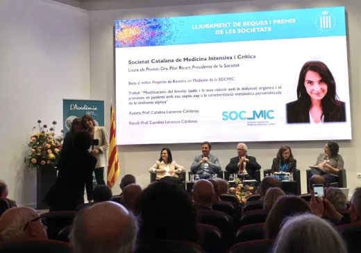 La doctora Carlo Lorencio rep dues beques de recerca d’àmbit estatal i català.