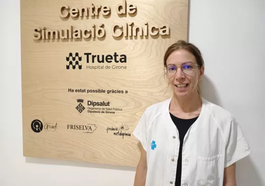 Anna Güell, coordinadora del centre de simulació del Trueta