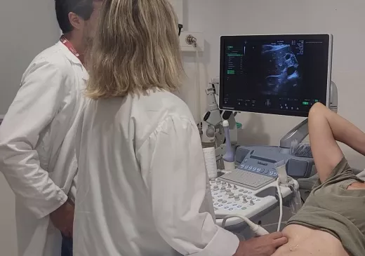 consulta de la unitat funcional ginecologia oncològica de Girona
