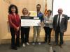 Professionals de l'EAP Canet de Mar recullen el premi al Repte del Dia Mundial de l'Activitat Física 2019