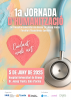 cartell de la 1a Jornada d'Humanització de l'Hospital Trueta i l'IAS