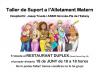 Cartell del taller de suport a l'Alletament Matern